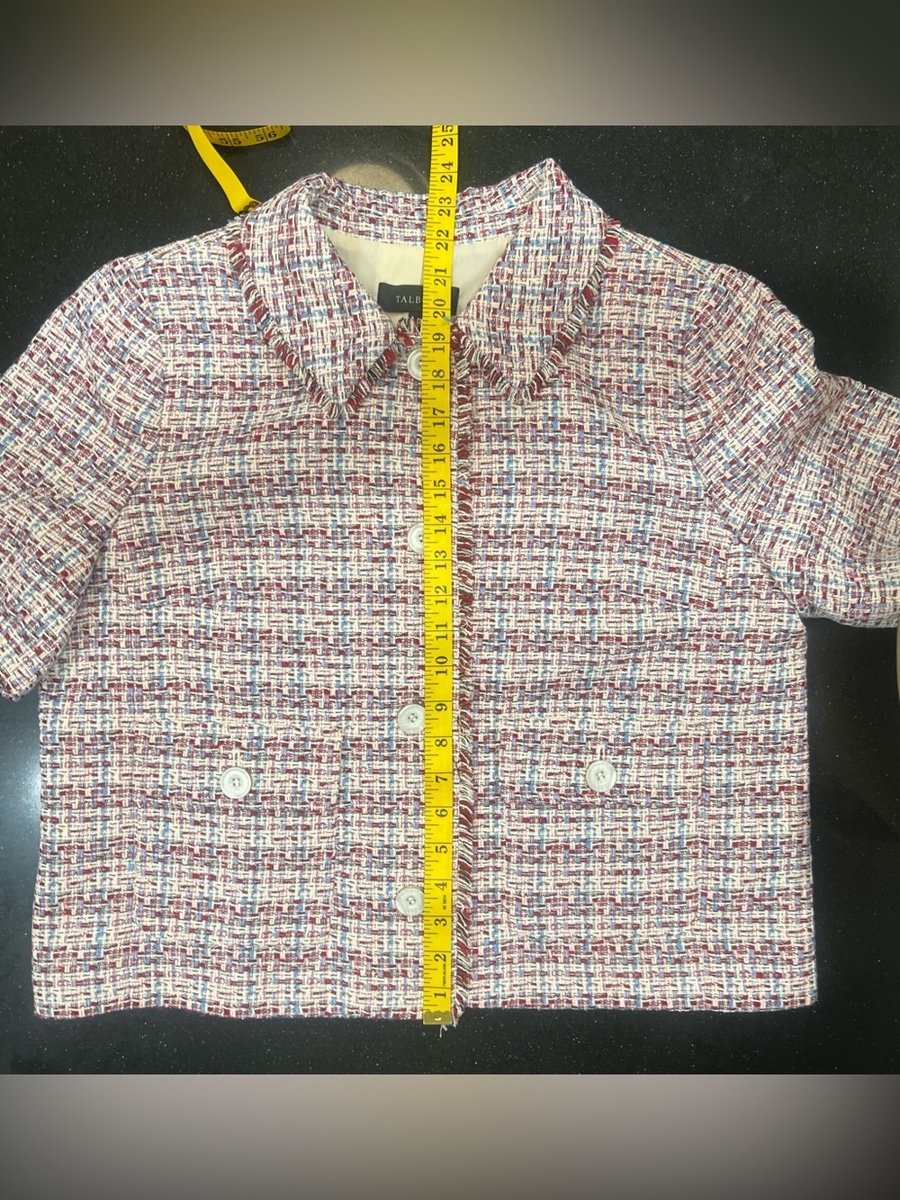 Talbots Riviera Tweed Jacket - Picture 7 of 9